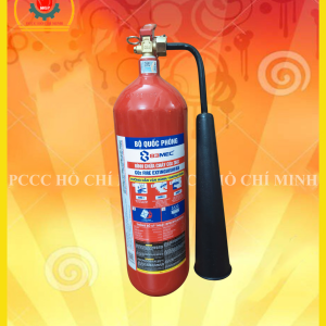 Bình chữa cháy Co2 3kg Bộ quốc phòng
